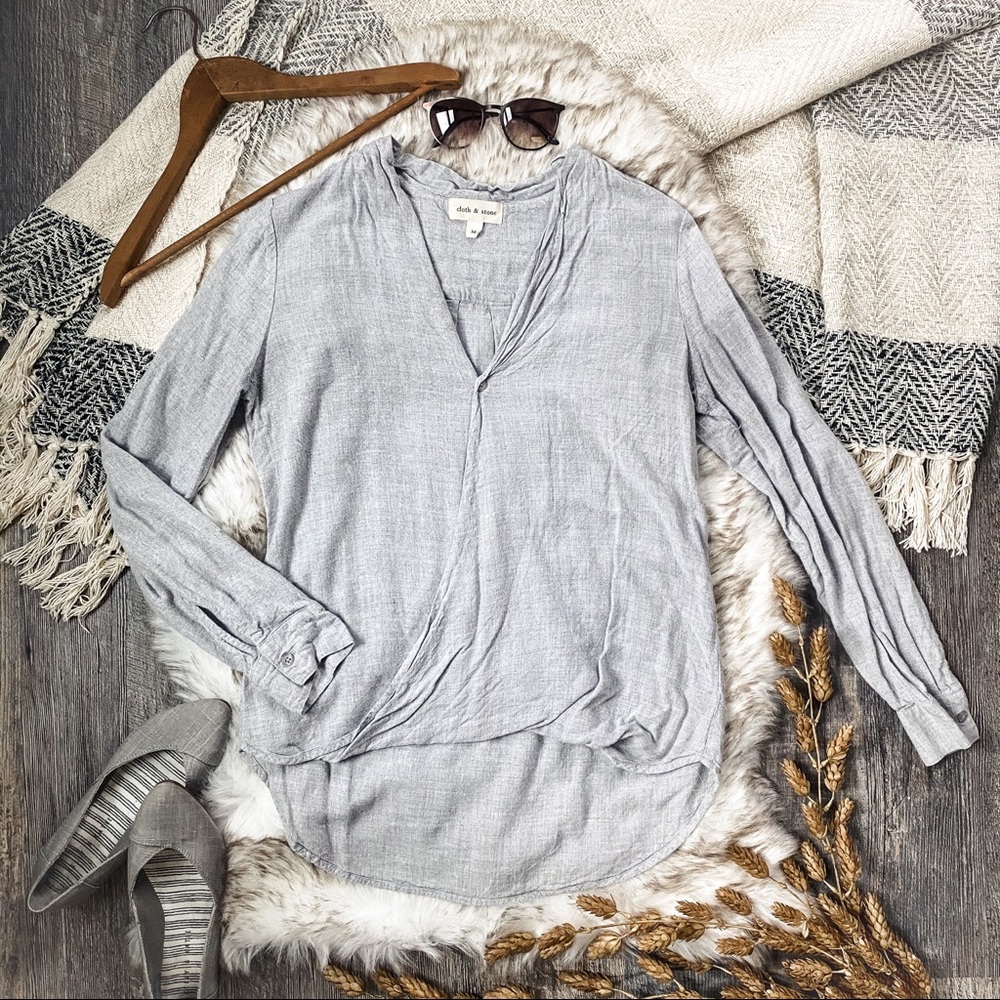 Anthropologie Drape Blouse